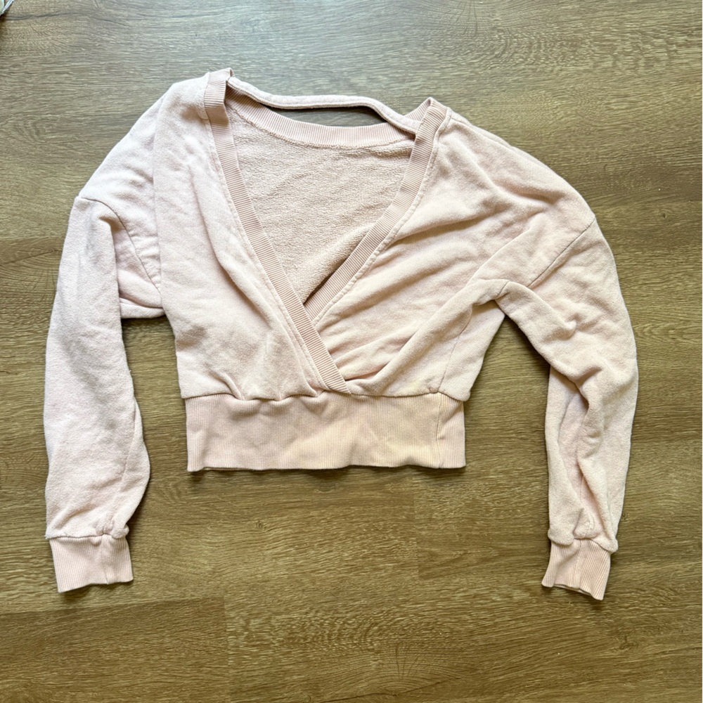 Light Pink Long Sleeve Sweater